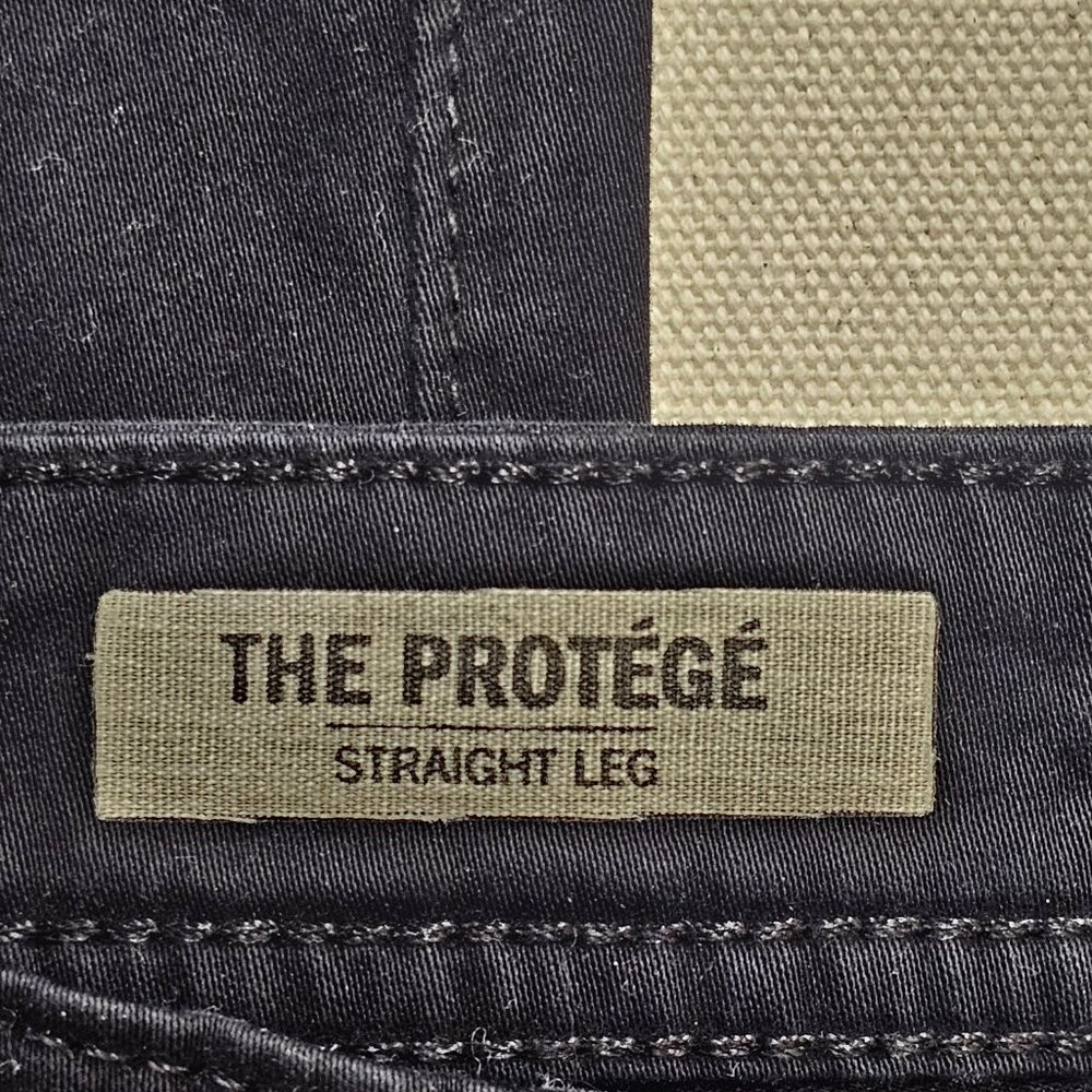 AG Adriano Goldschmied Protege Straight Leg Sueded Pants 31/33 - Picture 4 of 8